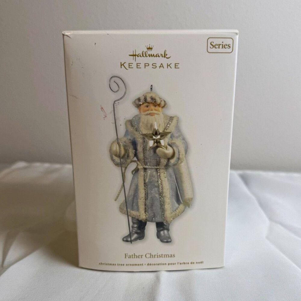 Hallmark Keepsake Father Christmas Series Hanging Ornament 2012